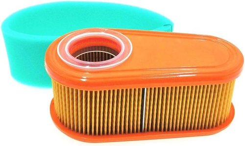 BS 5419 Air Filter Replacement - 796254 OEM Air Cleaner Cartridge with Pre-Filter for Lawn Mowers