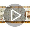Artoid Mode Bloom Wildflowers Table Runner, 13x108 in, Polyester