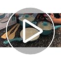 Non-Stick Ceramic Pots and Pans Set 8" Skillet + 1.5QT Saucepan + 3QT Stockpot - Turquoise