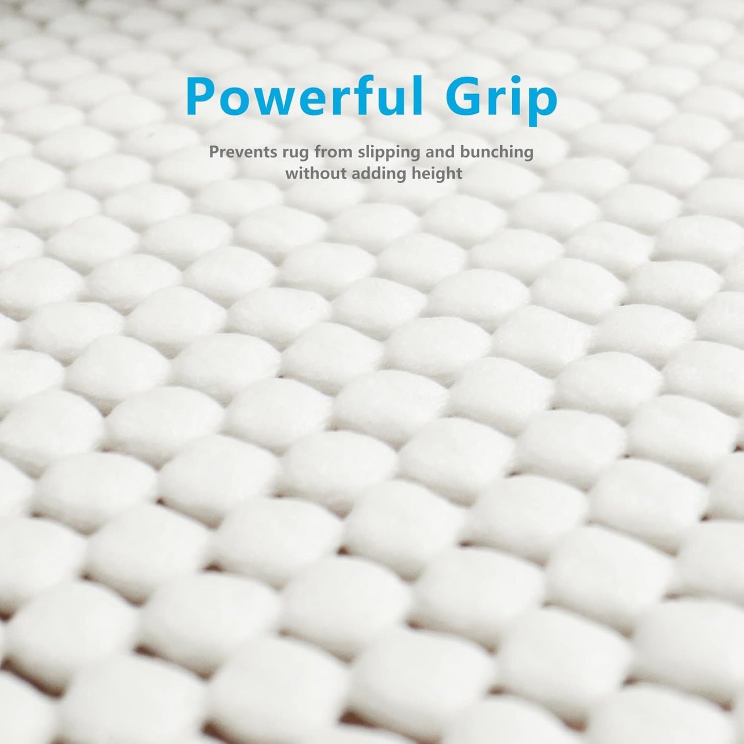 Non-Slip Rug Pads by Non Skid - Extra Thick 2x3 Feet Gripper for Hardwood Floors | Safe & Secure