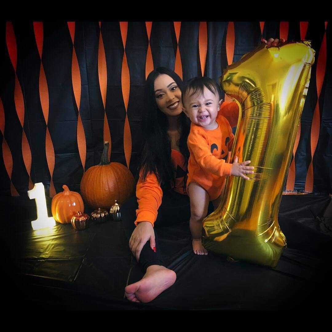 Tellpet Gold Number 1 Balloon - 40 Inch Foil Balloon for Birthday Celebrations