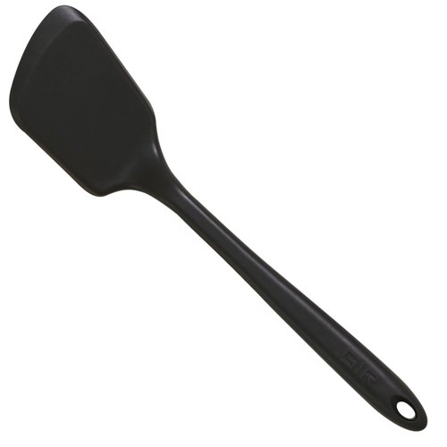 GIR: Get It Right Silicone Kitchen Spatula Turner - Non toxic cooking utensils for Nonstick Cookware, Cooking and Baking, Mini Flip - 11IN - Black