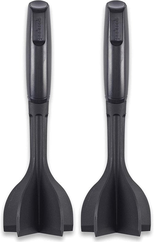 GoodCook Ground Meat Choppers - Heat-Resistant Nylon 5-Blade Set of 2 for Beef & Turkey - Black