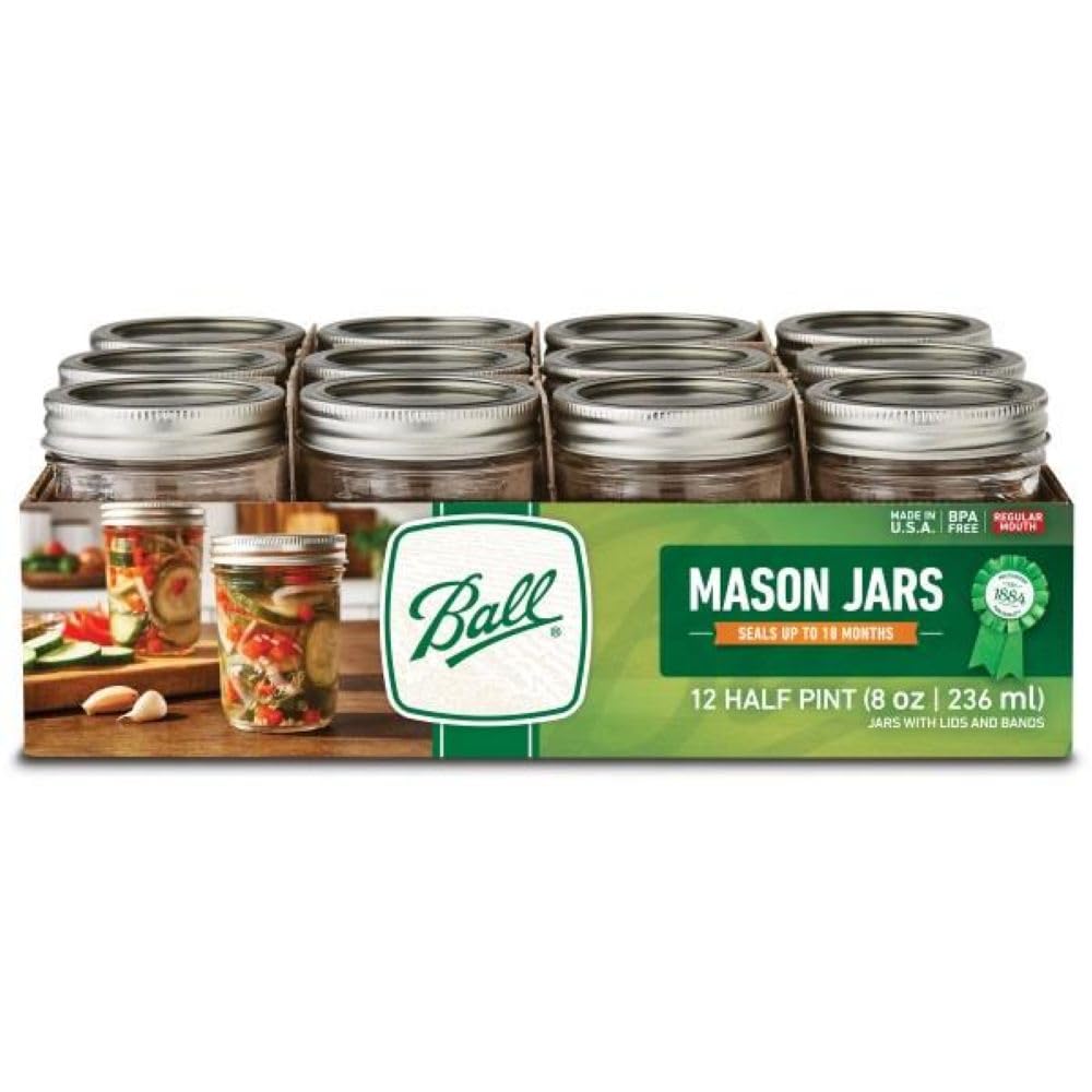 Ball, Jar Quilted, 12 Count