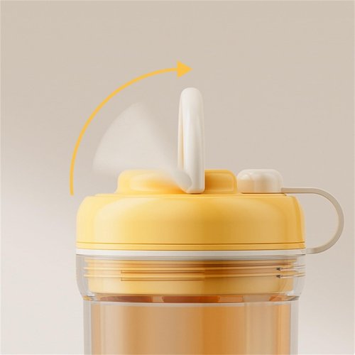 2026 New 2 In 1 Bottle Silicone Ice Cube Cup With Straw,Portable Easy Press Silicone Ice Cube Tray,Leak Proof Lid, Touch-free Vertical Ice Maker For Iced Coffee Juice Cocktail (Beige)