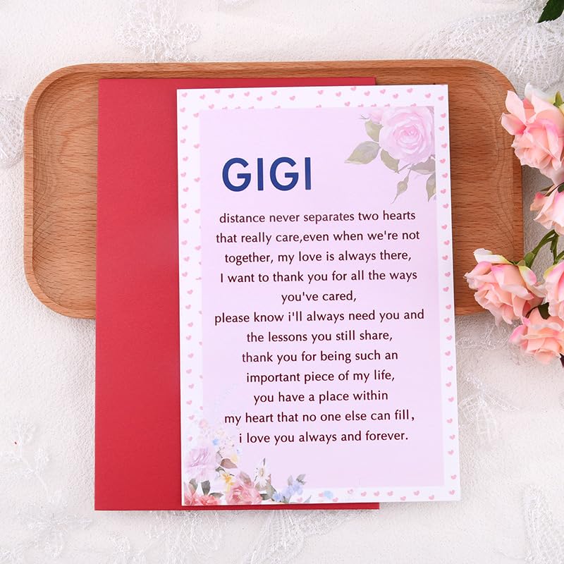 Gigi Christmas Birthday Appreciation Cards for Nana Grandma Women Gift