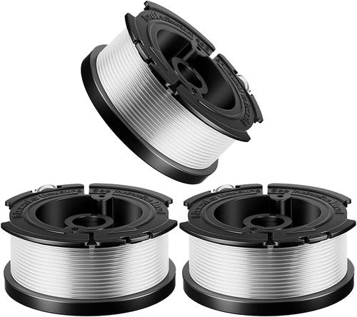 AF-100 Weed Eater Spool - Compatible with Black and Decker BESTA510, LST522, LSTE525 | 30ft, 0.065” | 3-Pack