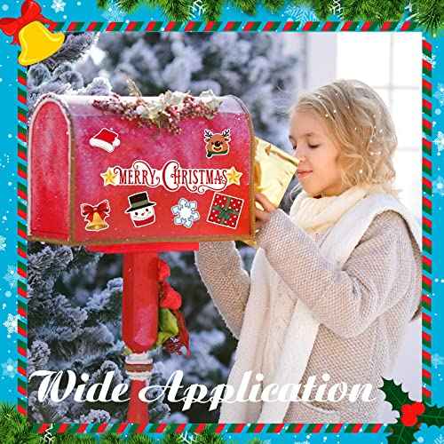 Sratte Christmas Refrigerator Magnets Gnome Fridge Car Garage Door Magnets Stickers Xmas Holiday Christmas Decoration for Home Kitchen Door Car