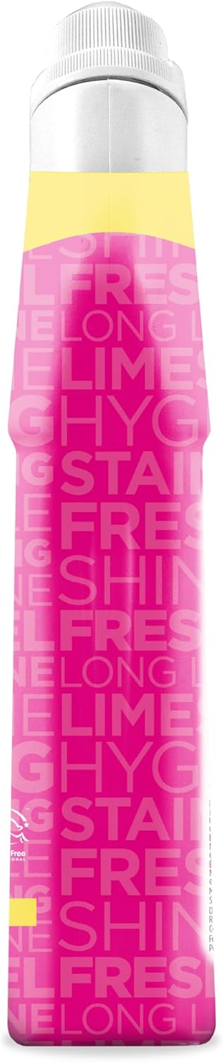 The Pink Stuff Miracle Toilet Cleaner - Powerful Stain-Removing Gel, 750ml | Fresh Rhubarb Scent, Eliminates Limescale & Odors