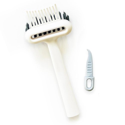 BlairCo Hair Brush & Comb Cleaner Tool - 2-in-1 Design for Easy Hair Removal & Disassembly | Ideal for Salon & Home Use