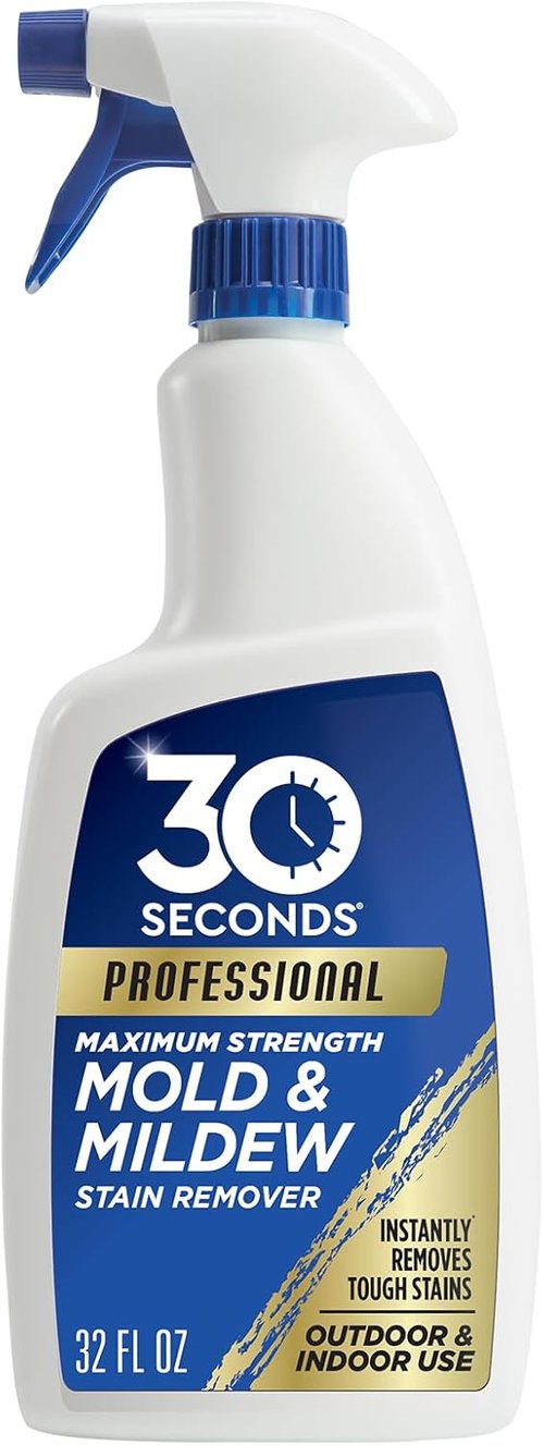 30 SECONDS Pro Mold and Mildew Stain Remover - Instant Scrub-Free Cleaning | 32 Fl. Oz.