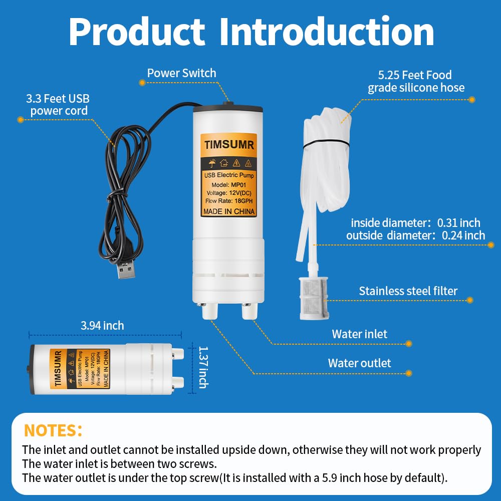Portable USB Electric auto siphon Self Priming Beer Transfer Pump Kit,Food Grade Pump for Home Brew Beer,Wine, Beverages and Kombucha,bottling 2L/min No Mess Leak,6.5 Feet hose