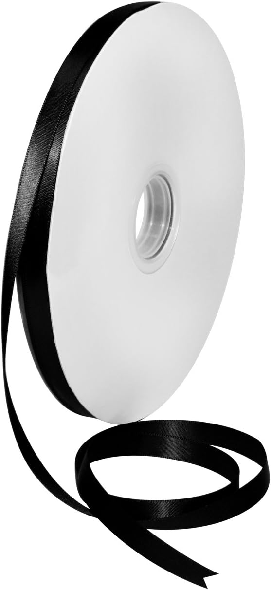 Rosy Mauve Double Face Satin Ribbon 3/8" x 100 YD - Perfect for Gift Wrapping, Crafts & Weddings