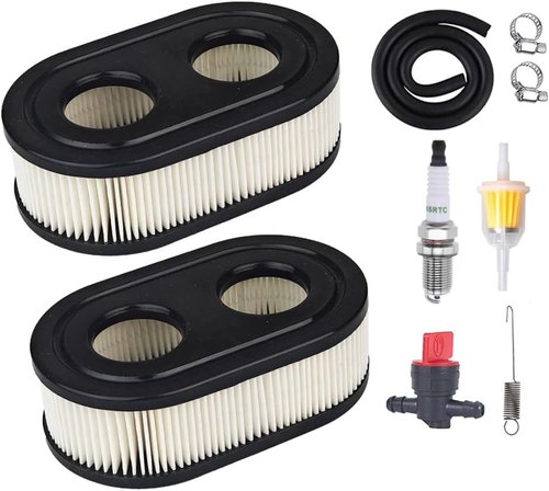 Briggs & Stratton 593260 Air Filter Kit | 9-Piece Set for 550E, 500EX, 625, 575EX Engines - Lawn Mower Cleaner