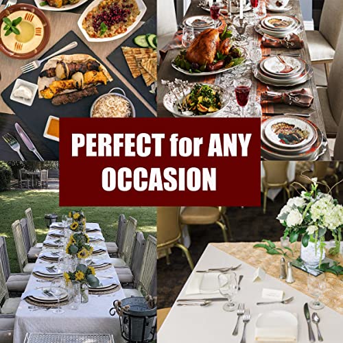 Gutuwellea Black 84-Piece Stainless Steel Flatware Set for 12 with Straws - Dishwasher Safe