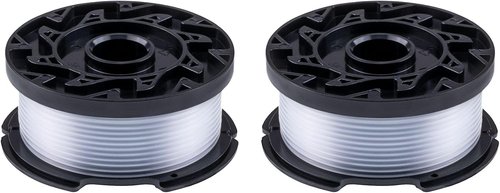 Black+Decker Trimmer Line Replacement Spool - Autofeed 30 ft, 0.065-Inch, 2-Pack (AF-100-2)