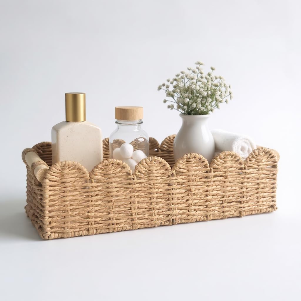 Regine Switzerland Toilet Paper Storage Basket - Decorative Organizer for Bathroom & Living Room