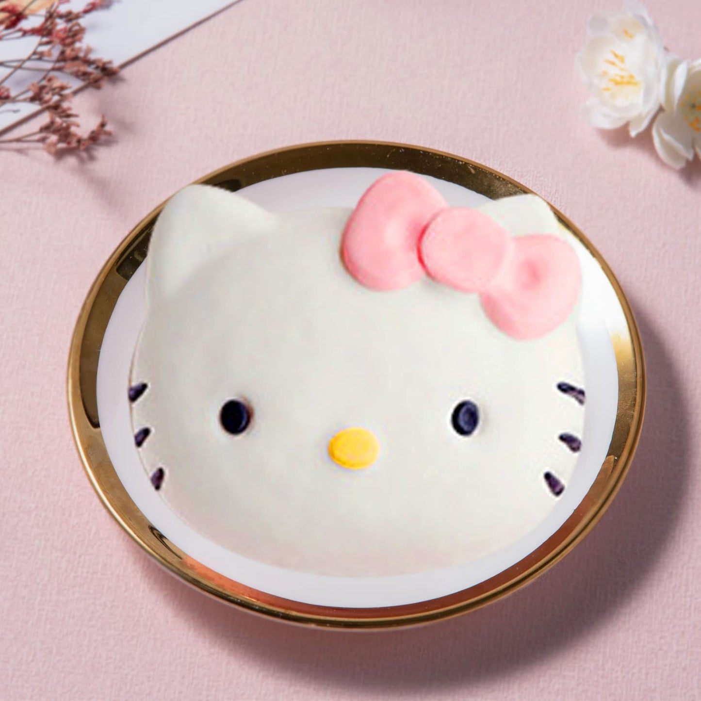 6 Inch Cute Cat Silicone Fondant Cake Mold - Non-stick Chocolate Candy Mold for Cake Making