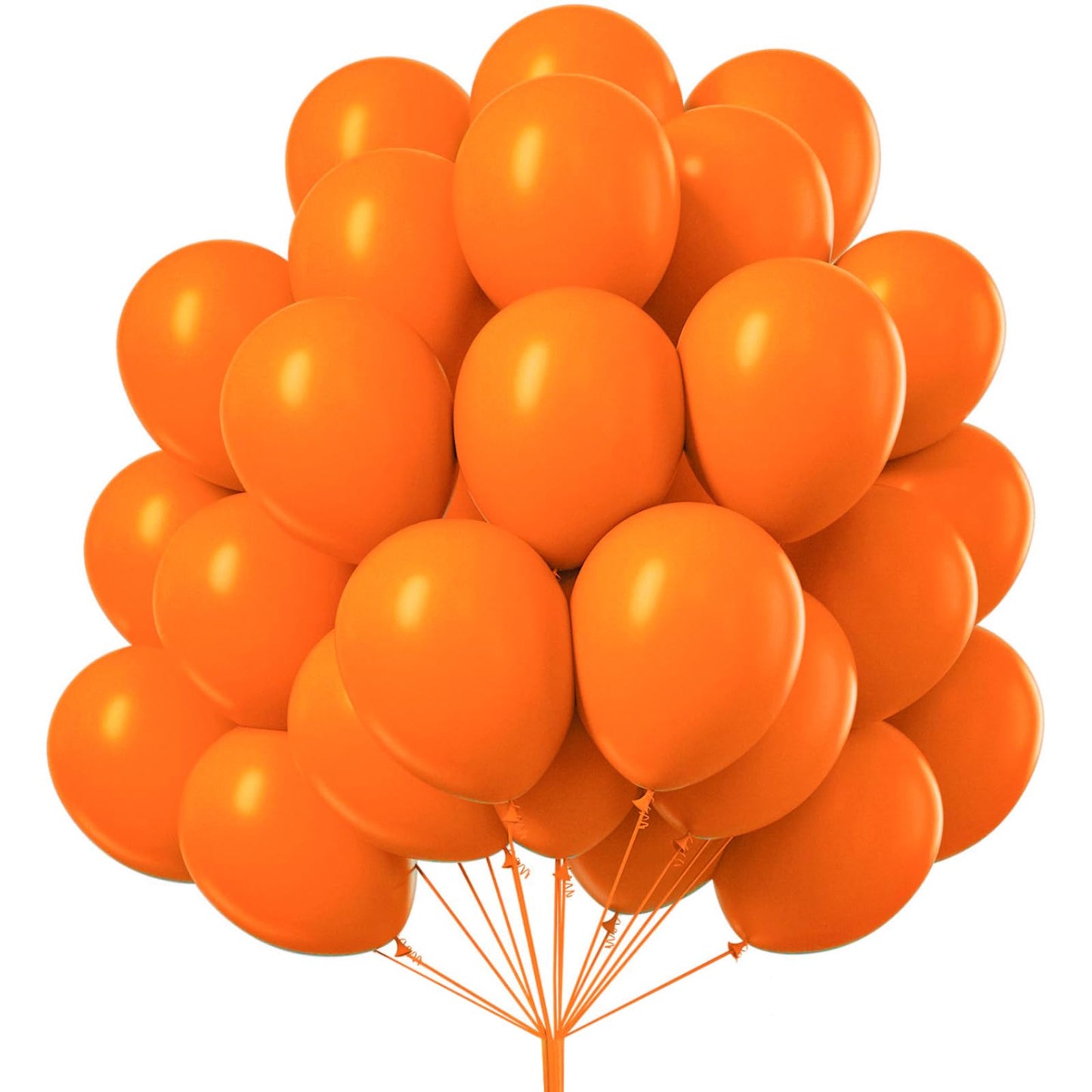 PartyWoo Orange Balloons 101pcs 12 Inch Fall Latex Helium Balloons for Birthday Baby Shower Graduation Tangerine Little Cutie Pumpkin Tropical Sunshine Boho Theme Party Decorations Orange-Y9