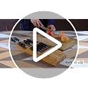 In-Drawer Bamboo Knife Organizer with 16 Slots - Kitchen Drawer Storage