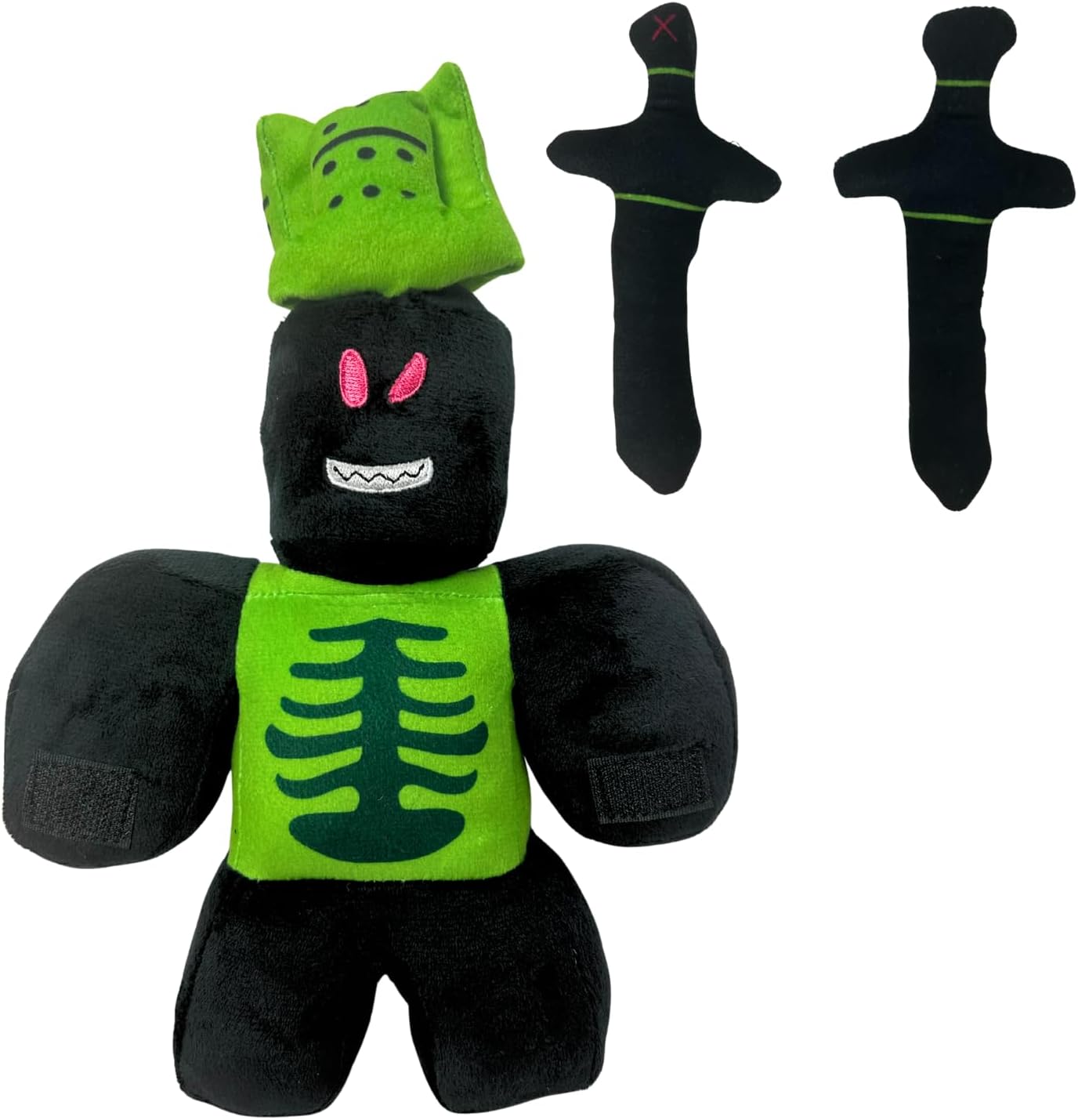Skiennix Plush Toys - Sword Killer Stuffed Animal with Detachable Sword | Green Collectible for Gamers
