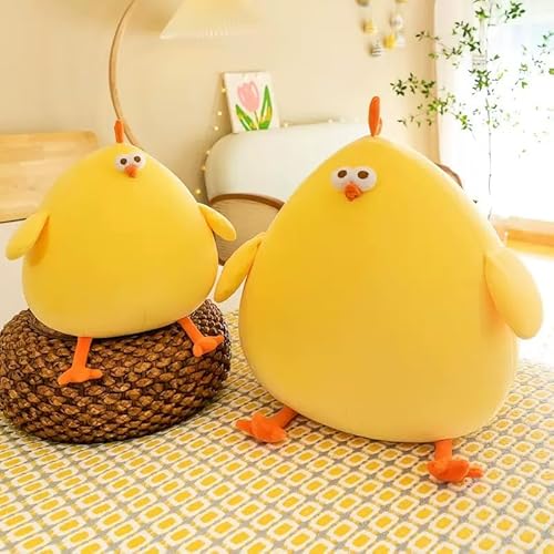45cm/18inch Chicken Plush, Chicken Stuffed Animal, Funny Fat Chicken Plush Pillow, Soft Mother Hen Plush - Thanksgiving Day, Christmas, Birthday Gifts, Ideal Gift for Kid Boy,Girl&Girlfriend