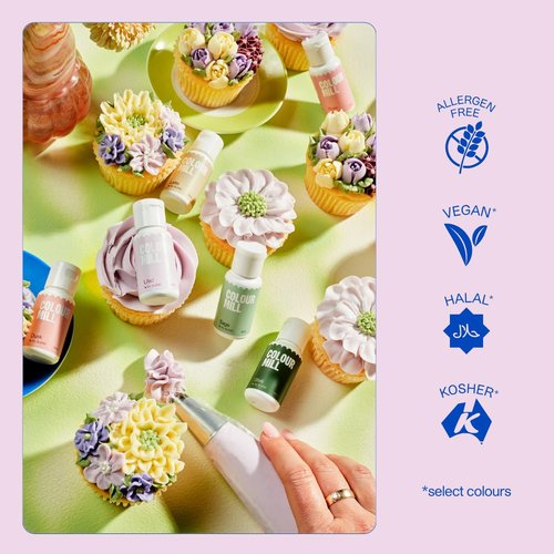 Colour Mill Oil-Based Food Coloring, 20 Milliliters White