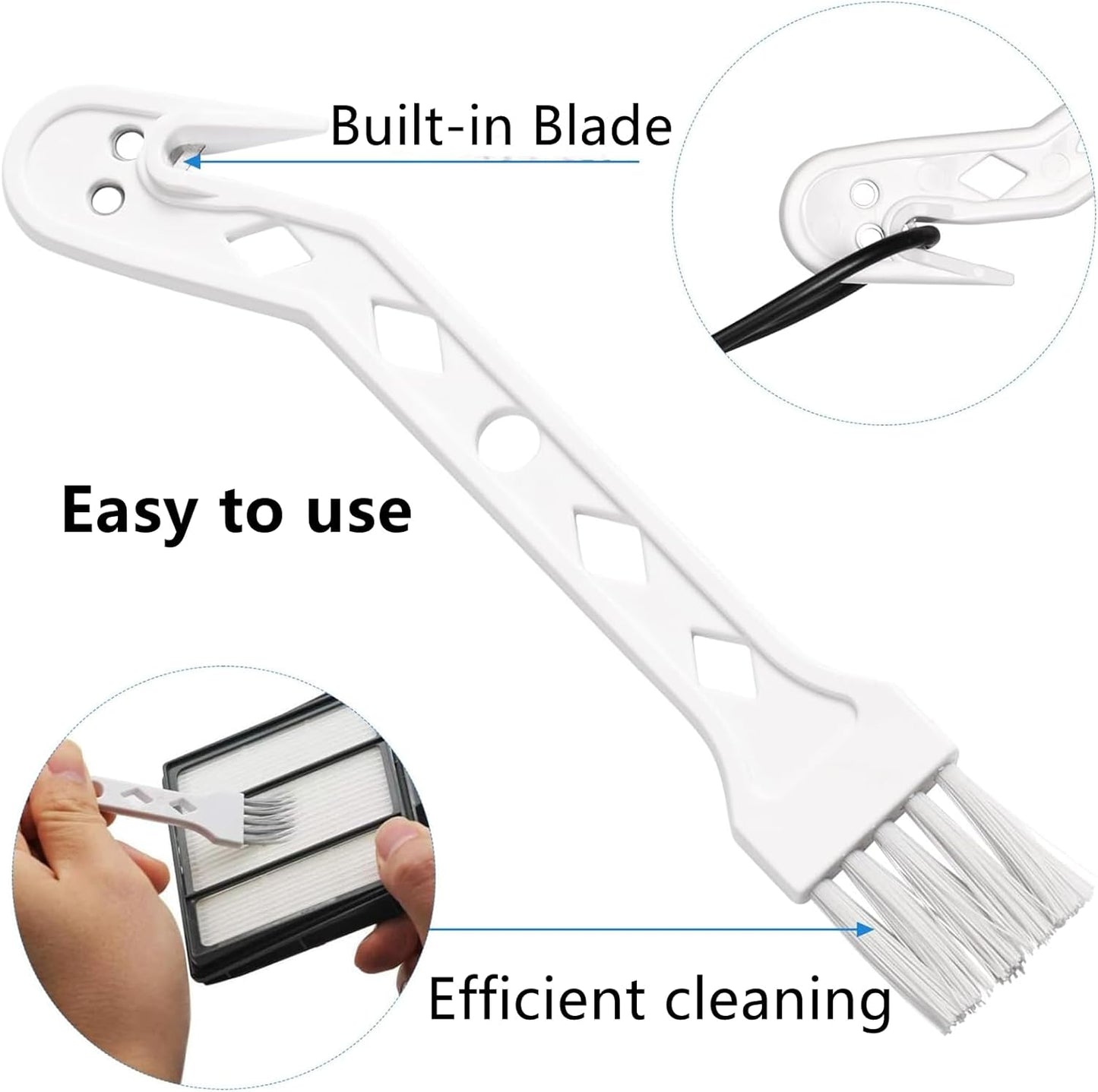 Xiaomi Dreame Handheld Vacuum Cleaner Brush - 2-in-1 Dust Roller Tool for Efficient Cleaning