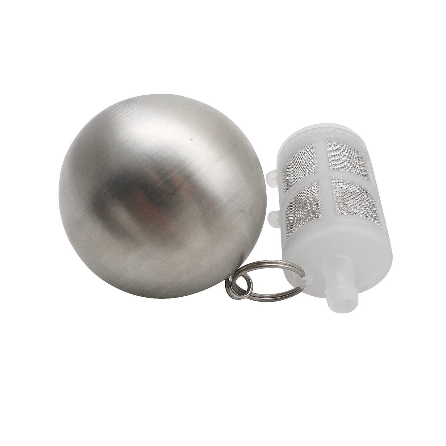 304 Stainless Home Brew Beer FermZilla Ball Floating Beer Keg Liquid Dip Tube with Floating Dip Tube Filter and 80CM Silicone Dip Tube