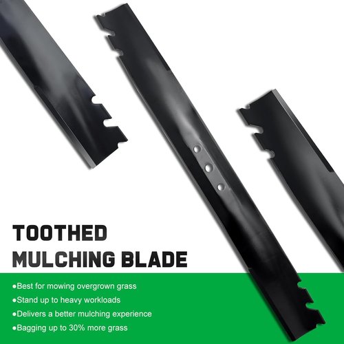 Grasscool 22-Inch Mulching Blades for Toro Lawn Mowers | Replace 131-4547-03, 59534P, 20333