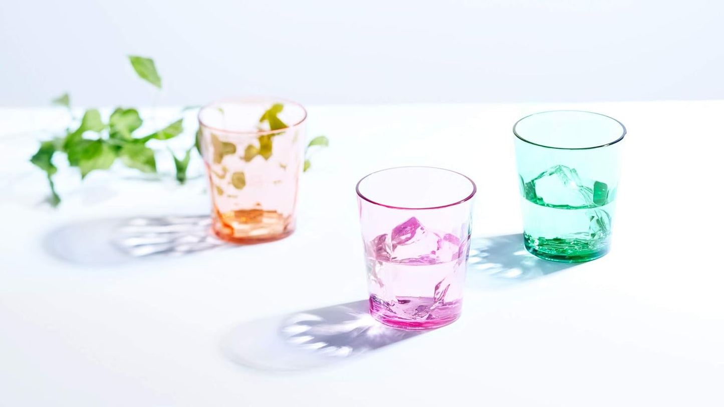 Scandinovia 13oz Unbreakable Drinking Glasses Set of 6 | Premium Super Grade Acrylic - Dishwasher Safe
