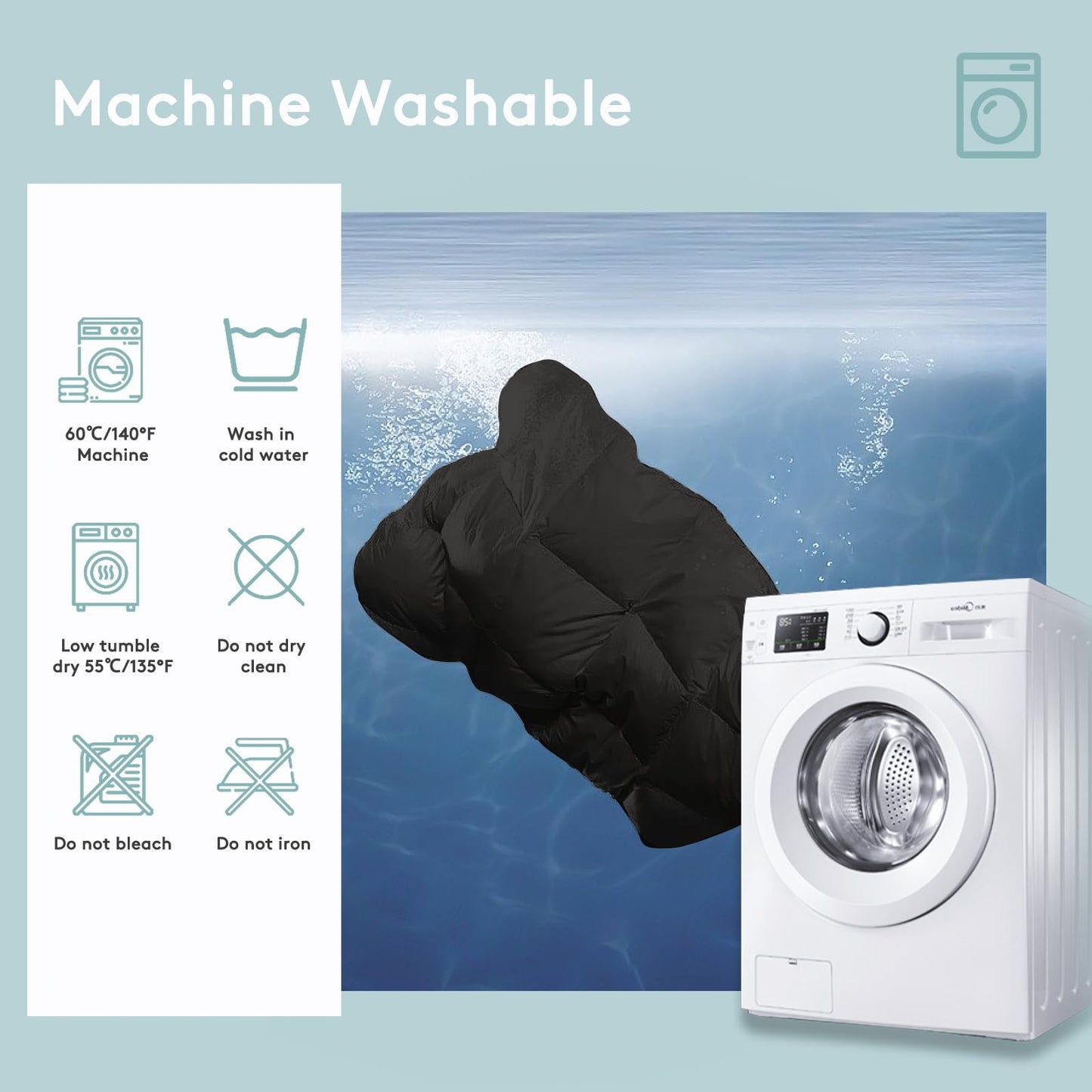 SameBed Mattress Topper Twin,Extra Thick Mattress Pad Cover for Back Pain,Cooling Mattress Protector with 8-21 Inch Deep Pocket,Overfilled Down Alternative Filling,Black