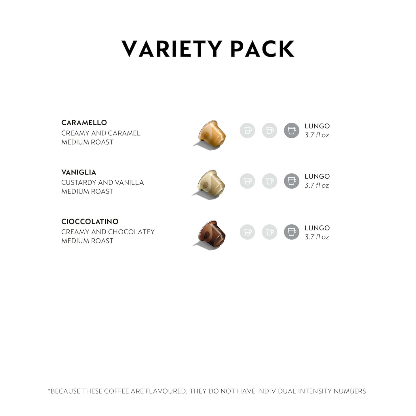 Nespresso Espresso Coffee Pods - Barista Flavored Medium Roast - 30 Count Original Line Capsules