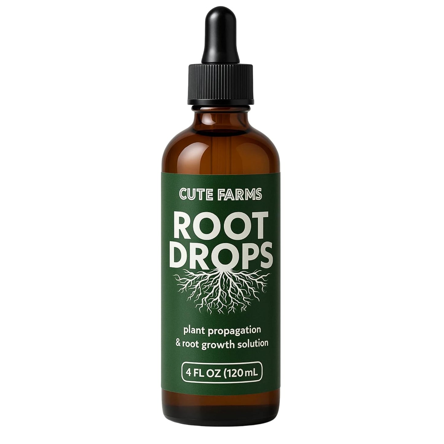 Root Drops - Liquid Rooting Booster for Rapid Growth | Stronger Roots & Reduced Transplant Shock | 4 oz