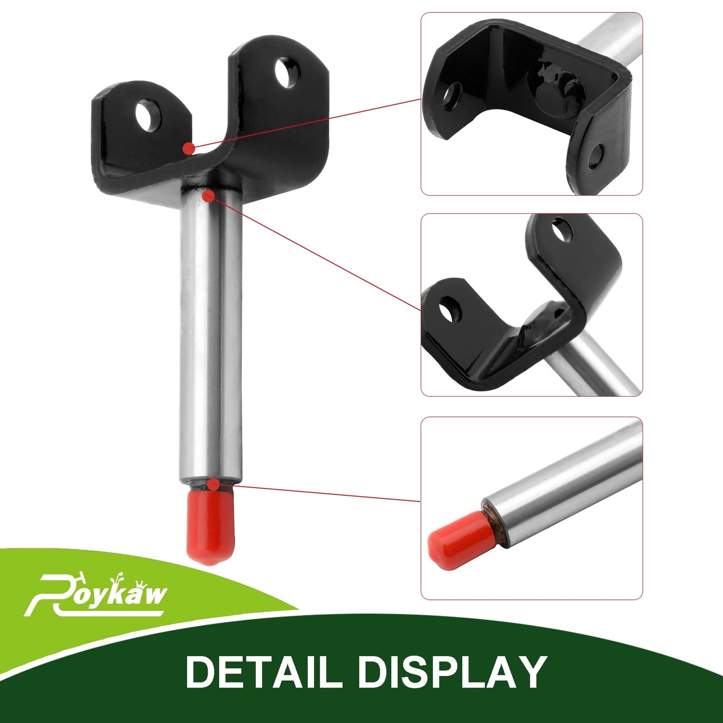 Roykaw Golf Cart Kingpin Repair Kit for Club Car DS 1981-up Gas/Electric Models, Replaces OEM # 1016386/1010150/1016389/8067/7048 - One Set for Whole Cart
