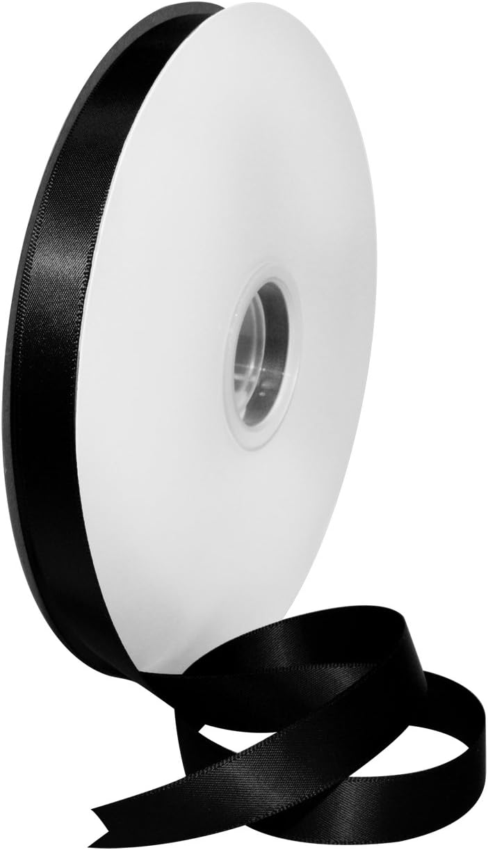 Rosy Mauve Double Face Satin Ribbon 3/8" x 100 YD - Perfect for Gift Wrapping, Crafts & Weddings