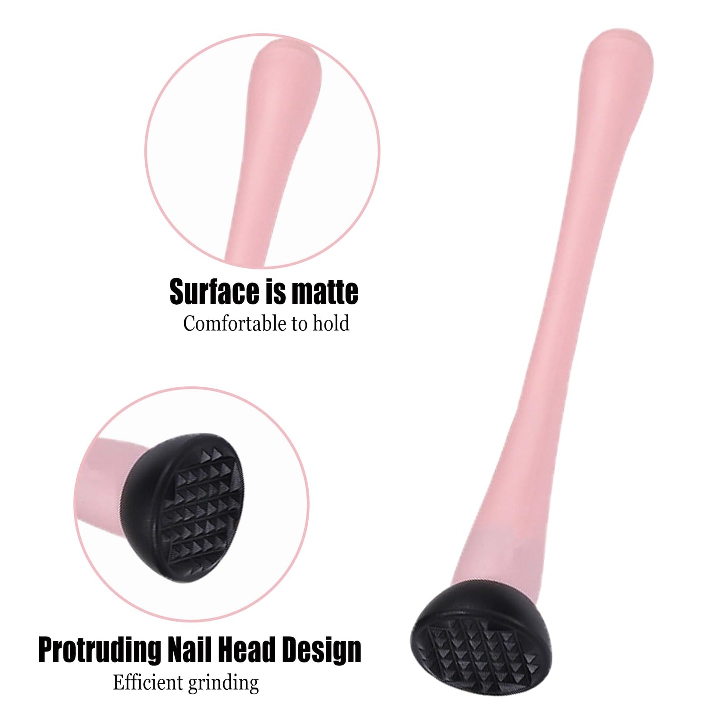 Muddler for Cocktails,Cocktail and Bar Tools for Lemonade 10" Muddler and Long Handle Bar Cocktail Mixing Spoon