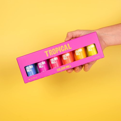 Colour Mill Oil-Based Food Coloring - Tropical Pack, 20 Milliliters | Vibrant & Versatile