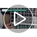 Orapoke White 4-Tier Hanging Closet Organizer without Drawer, Wall-Mountable Metal Storage Shelves