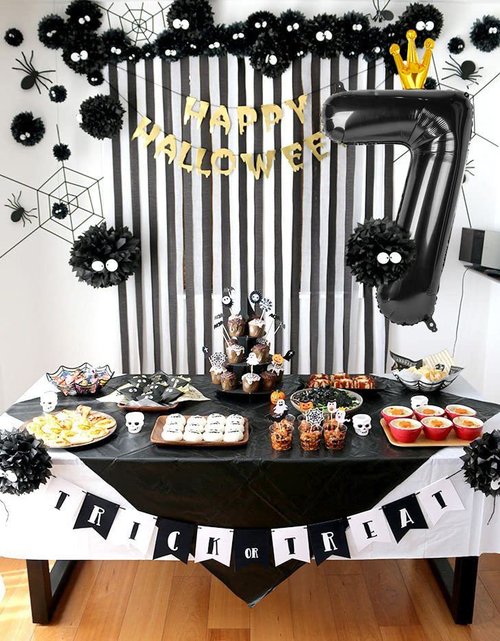 Black 9 Balloon, 40 Inch Number Balloon, Black Party Decorations, Giant Birthday Decorations for 9th 19th 29th 90th, Number 9 Balloon.