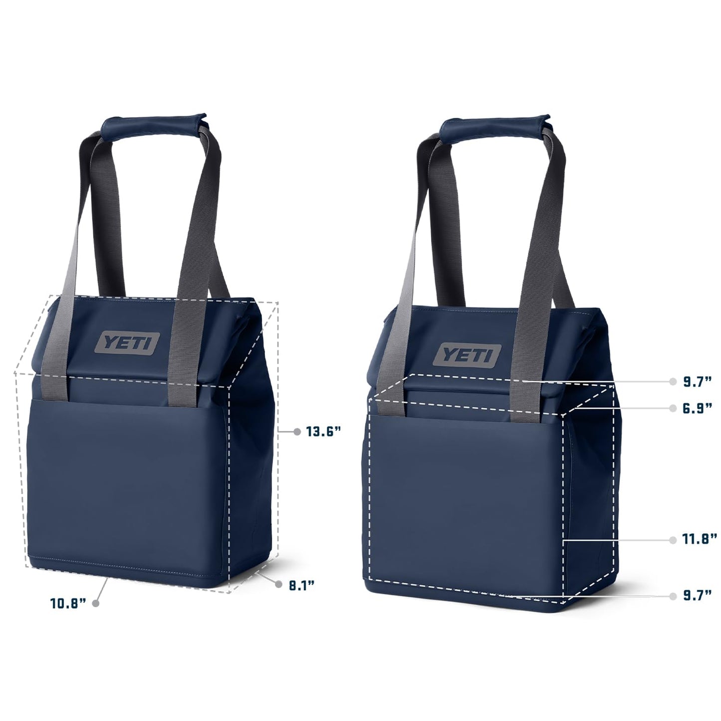 YETI Daytrip 14L Insulated Soft Cooler Tote Bag, Navy