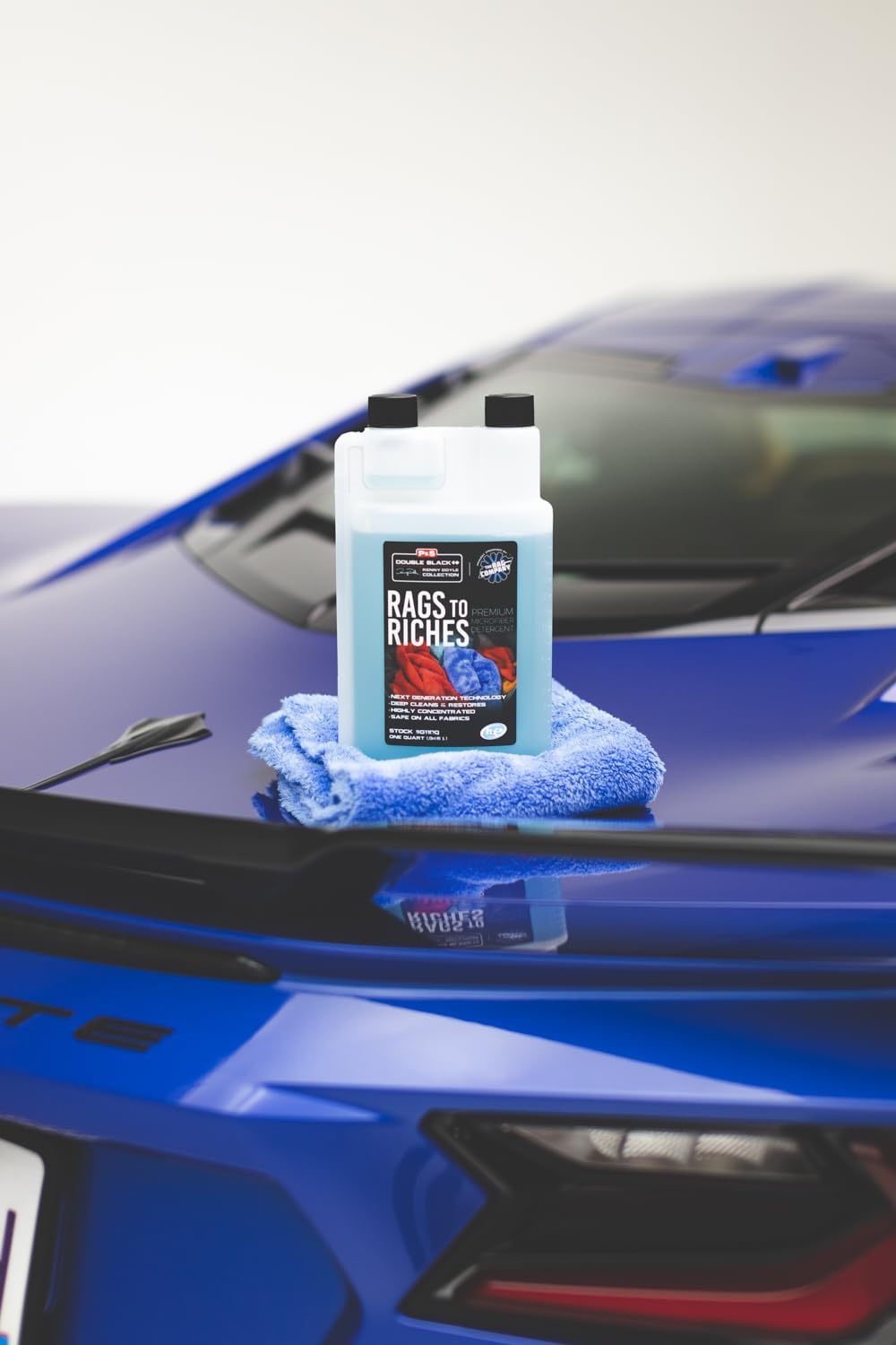 P & S Professional Detail Products - Rags to Riches Premium Microfiber Detergent | Deep Cleans & Restores, 1 Gallon