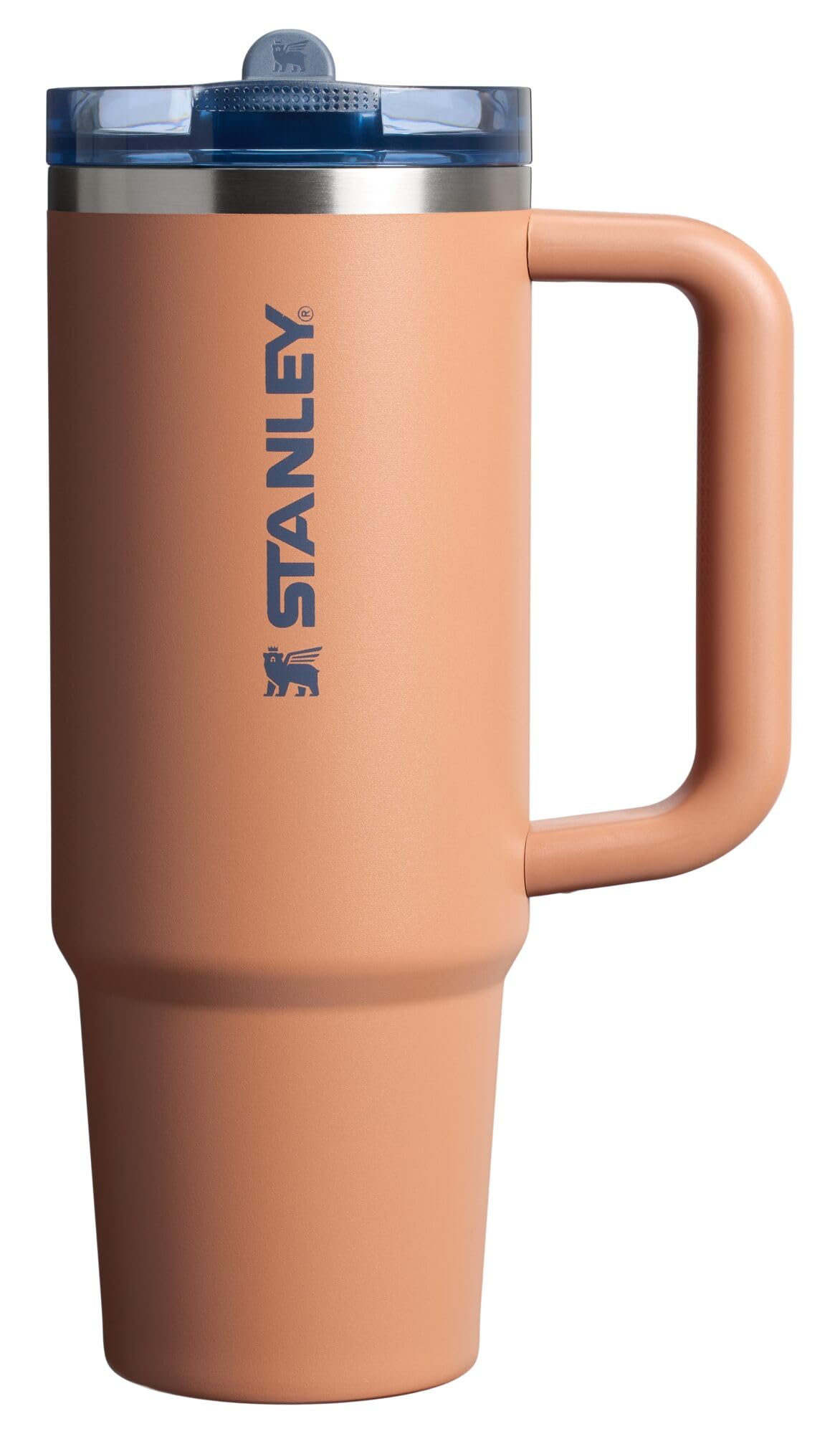 STANLEY Quencher ProTour Flip Straw Tumbler with Leakproof Lid 30 oz | Built-In Straw and Handle | Cup Holder Compatible for Travel | Insulated Stainless Steel Cup | BPA-Free | Toast VRT