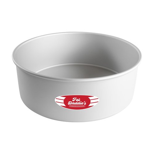 Fat Daddio's Round Cake Pan, 11 x 4 Inch, Silver
