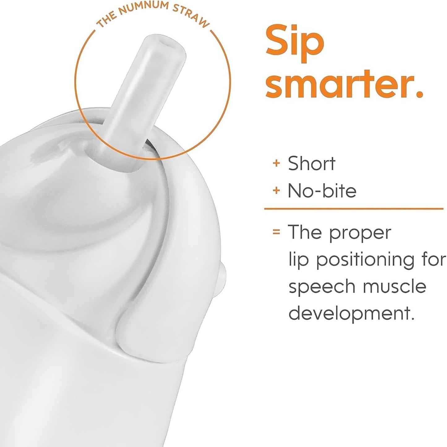 NumNum Baby Spoons Set & Baby Straw Training Cup Bundle - Perfect for Early Feeding | 2-Piece Set