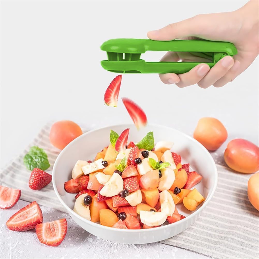 Skiennix Multifunctional Kitchen Gadget - Segmented Cherry Tomato, Strawberry & Grape Slicer