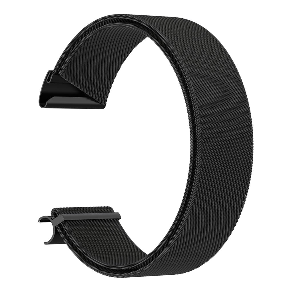 YOFUNTLE Stretchy Bands Compatible for WHOOP 4.0 - Breathable Nylon Strap Wristband - Soft, Comfort, Durability, Breathable, Easy to Use and Adjustable (Black)