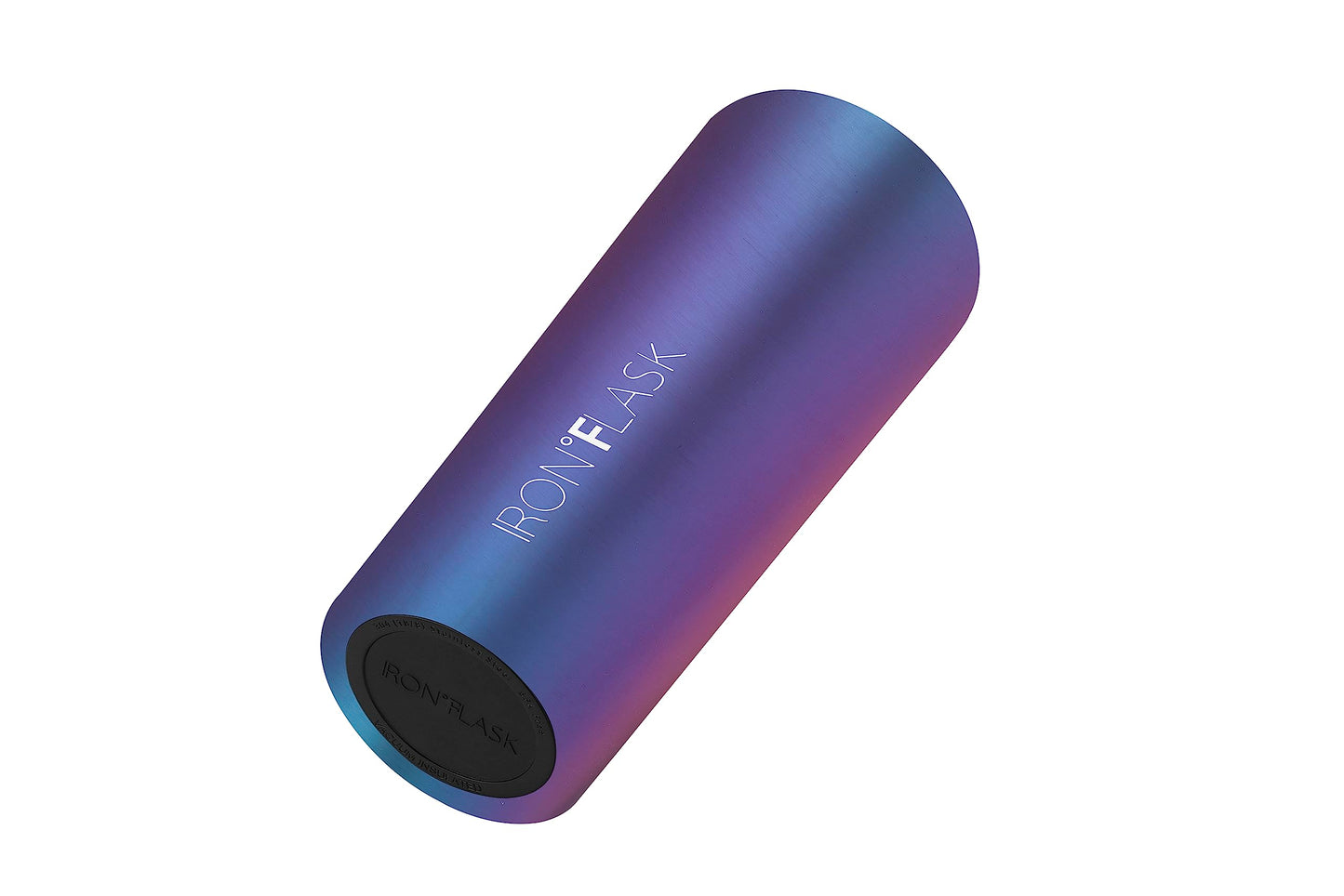 IRON °FLASK Classic Tumbler - Vacuum Insulated Stainless Steel Water Bottle, Double Walled, Drinking Cup, Insulated Travel Mug (Aurora, 24 oz Solid Lid)
