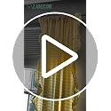 40W x 84L Inches Buffalo Plaid Curtains Pair for Bedroom, Brown & White