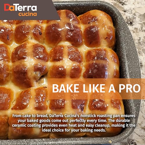 16x12-Inch Ceramic-Coated Nonstick Roasting & Lasagna Pan - Regular Size